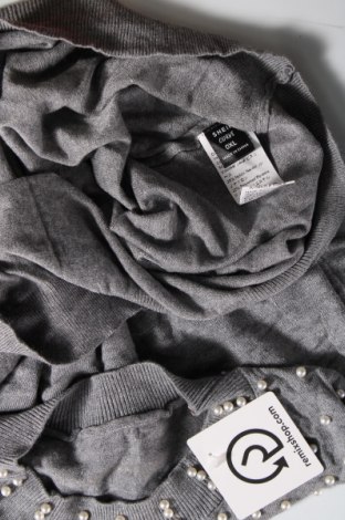 Дамски пуловер SHEIN, Размер XL, Цвят Сив, Цена 16,53 лв.