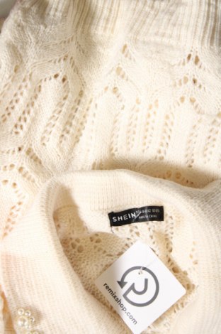 Дамски пуловер SHEIN, Размер L, Цвят Екрю, Цена 10,15 лв.