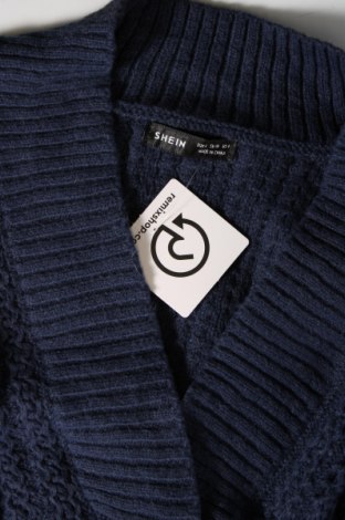 Дамски пуловер SHEIN, Размер S, Цвят Син, Цена 8,12 лв.