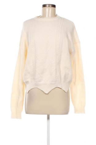 Γυναικείο πουλόβερ SHEIN, Μέγεθος M, Χρώμα Εκρού, Τιμή 5,02 €