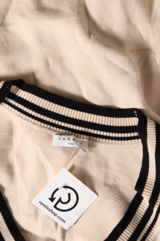 Дамски пуловер Sandro, Размер M, Цвят Бежов, Цена 57,60 лв.
