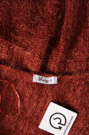 Дамски пуловер Sheego, Размер 4XL, Цвят Кафяв, Цена 41,00 лв.