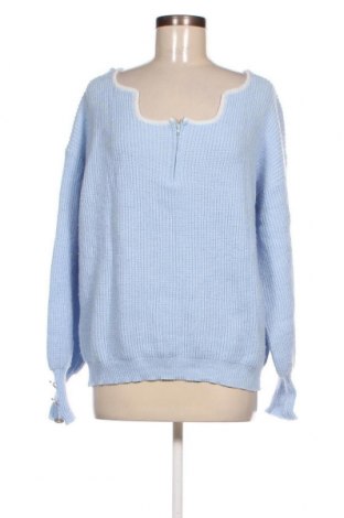 Γυναικείο πουλόβερ Sheilay, Μέγεθος L, Χρώμα Μπλέ, Τιμή 6,28 €