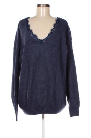 Γυναικείο πουλόβερ Sheilay, Μέγεθος XXL, Χρώμα Μπλέ, Τιμή 8,97 €