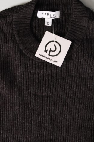 Дамски пуловер Sirup, Размер L, Цвят Сив, Цена 9,02 лв.