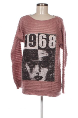 Дамски пуловер Sisley, Размер M, Цвят Розов, Цена 35,34 лв.