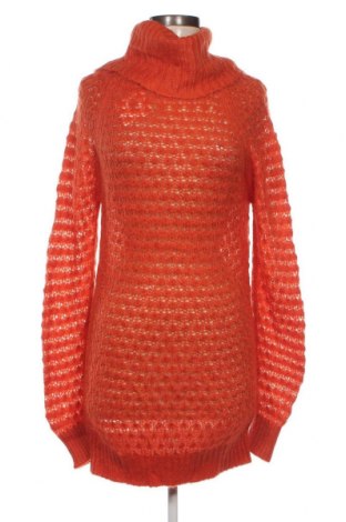 Дамски пуловер Sisley, Размер M, Цвят Оранжев, Цена 9,30 лв.