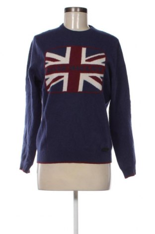 Дамски пуловер Sisley, Размер M, Цвят Син, Цена 32,84 лв.