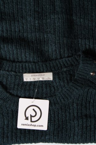 Дамски пуловер Springfield, Размер M, Цвят Зелен, Цена 8,50 лв.