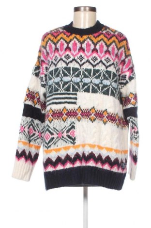 Γυναικείο πουλόβερ Superdry, Μέγεθος L, Χρώμα Πολύχρωμο, Τιμή 32,78 €