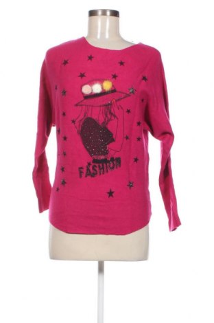 Дамски пуловер Sweet Girl, Размер S, Цвят Розов, Цена 13,05 лв.