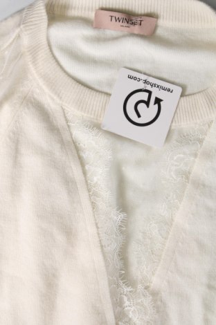 Γυναικείο πουλόβερ TWINSET, Μέγεθος S, Χρώμα Λευκό, Τιμή 73,66 €