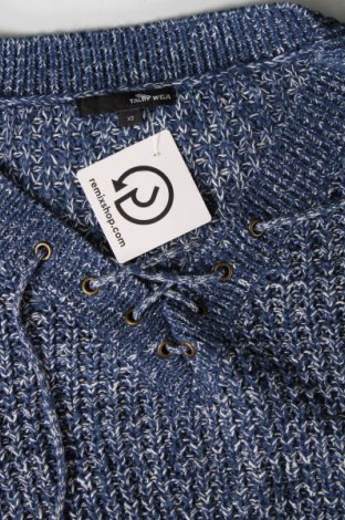 Дамски пуловер Tally Weijl, Размер XS, Цвят Син, Цена 8,70 лв.