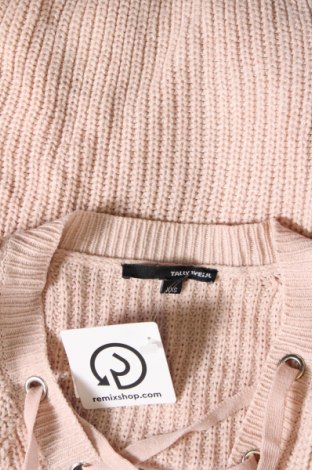 Γυναικείο πουλόβερ Tally Weijl, Μέγεθος XXS, Χρώμα Ρόζ , Τιμή 5,02 €