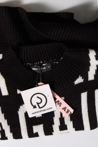 Дамски пуловер Tally Weijl, Размер M, Цвят Черен, Цена 17,94 лв.