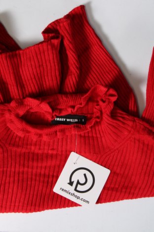 Γυναικείο πουλόβερ Tally Weijl, Μέγεθος S, Χρώμα Κόκκινο, Τιμή 3,95 €