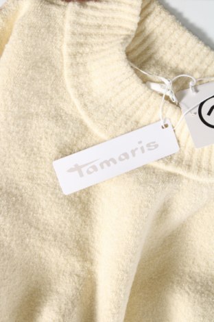 Γυναικείο πουλόβερ Tamaris, Μέγεθος S, Χρώμα Εκρού, Τιμή 14,38 €