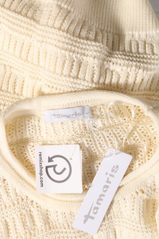 Γυναικείο πουλόβερ Tamaris, Μέγεθος S, Χρώμα Εκρού, Τιμή 10,07 €