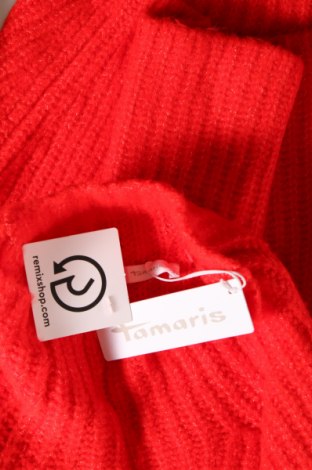 Damenpullover Tamaris, Größe S, Farbe Rot, Preis 8,63 €