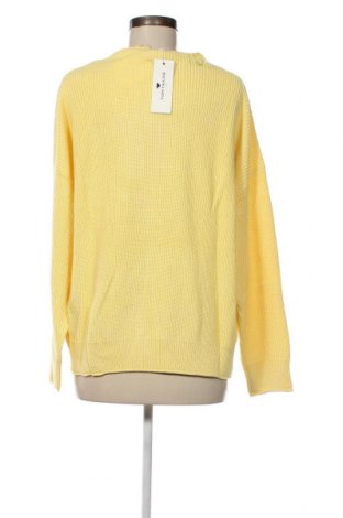 Γυναικείο πουλόβερ Tom Tailor, Μέγεθος 3XL, Χρώμα Κίτρινο, Τιμή 25,89 €