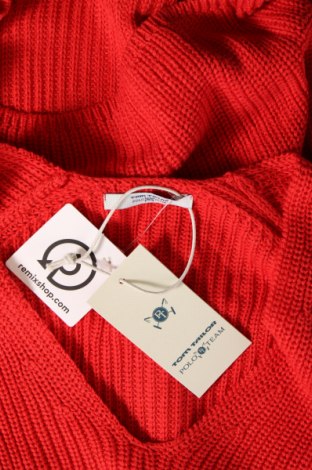 Γυναικείο πουλόβερ Tom Tailor, Μέγεθος S, Χρώμα Κόκκινο, Τιμή 10,55 €