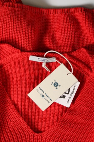 Pulover de femei Tom Tailor, Mărime XS, Culoare Roșu, Preț 64,24 Lei