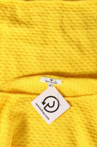 Дамски пуловер Tom Tailor, Размер S, Цвят Жълт, Цена 8,61 лв.
