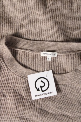 Дамски пуловер Tom Tailor, Размер S, Цвят Сив, Цена 7,79 лв.