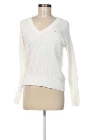 Дамски пуловер Tommy Hilfiger, Размер S, Цвят Бял, Цена 142,80 лв.