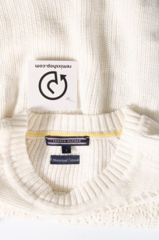 Дамски пуловер Tommy Hilfiger, Размер S, Цвят Бял, Цена 36,48 лв.