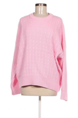 Дамски пуловер Tommy Hilfiger, Размер XXL, Цвят Розов, Цена 139,20 лв.