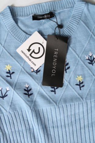 Γυναικείο πουλόβερ Trendyol, Μέγεθος S, Χρώμα Μπλέ, Τιμή 11,51 €