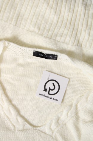 Γυναικείο πουλόβερ Trendyol, Μέγεθος M, Χρώμα Λευκό, Τιμή 7,61 €
