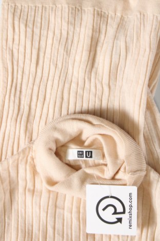 Дамски пуловер Uniqlo, Размер XS, Цвят Бежов, Цена 41,00 лв.