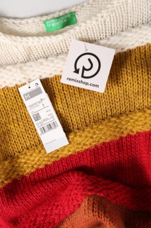 Дамски пуловер United Colors Of Benetton, Размер M, Цвят Многоцветен, Цена 32,55 лв.