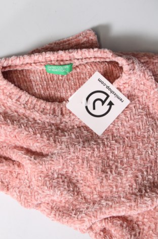 Дамски пуловер United Colors Of Benetton, Размер S, Цвят Розов, Цена 18,45 лв.