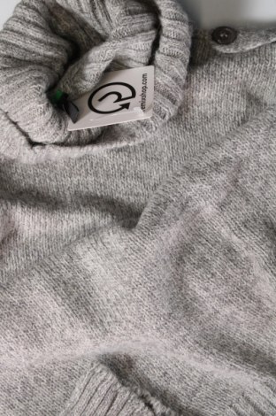 Дамски пуловер United Colors Of Benetton, Размер M, Цвят Сив, Цена 10,25 лв.