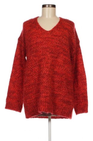 Дамски пуловер United Colors Of Benetton, Размер L, Цвят Червен, Цена 46,50 лв.