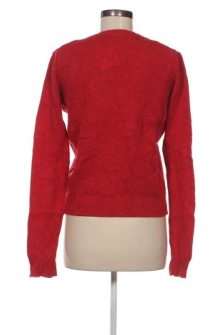 Дамски пуловер United Colors Of Benetton, Размер L, Цвят Червен, Цена 41,00 лв.