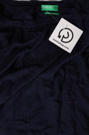 Дамски пуловер United Colors Of Benetton, Размер S, Цвят Син, Цена 7,79 лв.