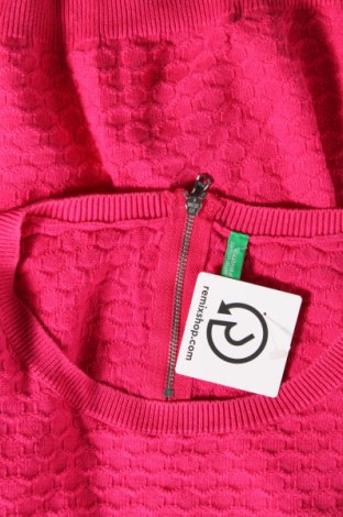 Дамски пуловер United Colors Of Benetton, Размер L, Цвят Розов, Цена 41,00 лв.