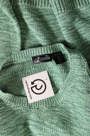 Γυναικείο πουλόβερ Up 2 Fashion, Μέγεθος M, Χρώμα Πράσινο, Τιμή 5,38 €