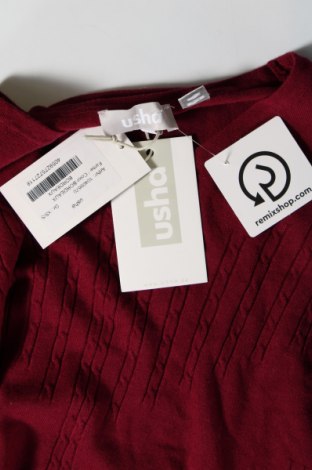 Дамски пуловер Usha, Размер XS, Цвят Червен, Цена 30,60 лв.