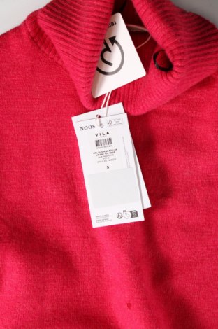 Дамски пуловер VILA, Размер S, Цвят Розов, Цена 62,00 лв.
