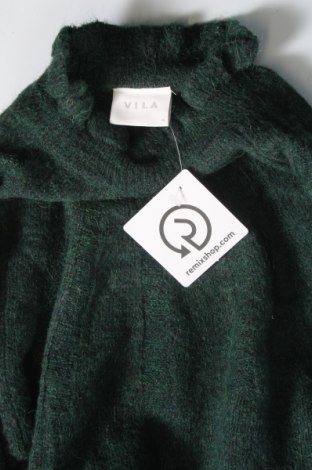 Дамски пуловер VILA, Размер M, Цвят Зелен, Цена 12,15 лв.