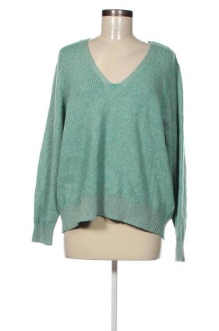 Дамски пуловер VILA, Размер XXL, Цвят Зелен, Цена 21,08 лв.