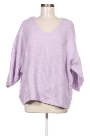 Дамски пуловер Vero Moda, Размер L, Цвят Лилав, Цена 10,80 лв.