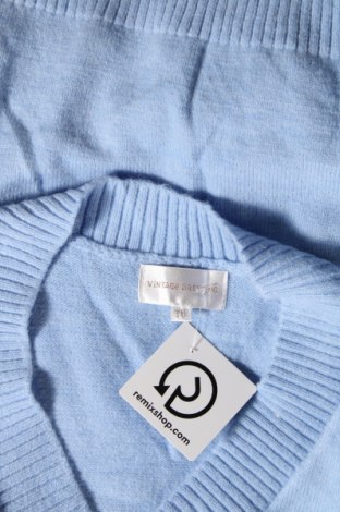Дамски пуловер Vintage Dressing, Размер M, Цвят Син, Цена 9,57 лв.
