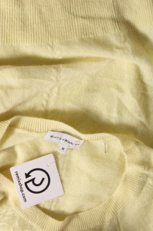 Damenpullover White + Warren, Größe M, Farbe Gelb, Preis 36,74 €