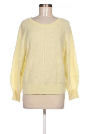 Дамски пуловер White + Warren, Размер M, Цвят Жълт, Цена 66,00 лв.